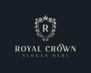 Upscale Royal Shield logo design