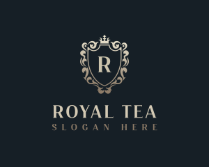 Upscale Royal Shield logo design