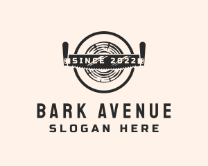 Bark - Lumber Wood Saw logo design