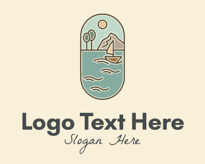 Recreation - Lake Yacht Travel logo design