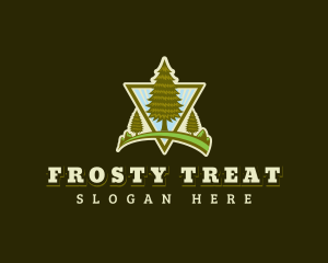 Tree Forest Woods Logo