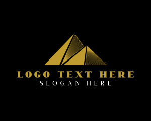 Monetary - Premium Deluxe Pyramid logo design