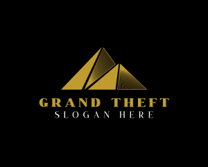 Expensive - Premium Deluxe Pyramid logo design