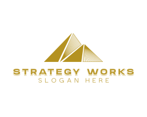 Generic Consulting Pyramid logo design