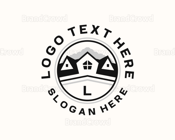 Roof Window House Logo