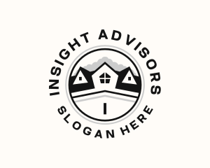 Roof Window House logo design