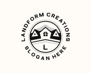 Roof Window House logo design