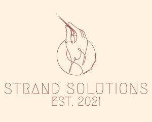 Needle Thread Tailoring Shop logo design