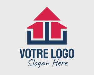 Modern Home Builder  Logo