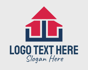 Modern Home Builder  Logo