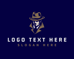 Sleuth Mafia Spy logo design