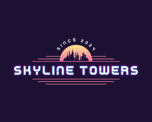 Urban City Skyline logo design