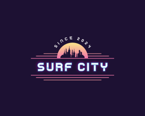 Urban City Skyline logo design