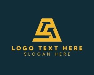 Stylish - Company Firm Letter A logo design