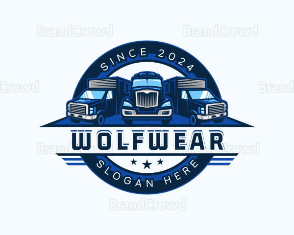 Logistics Truck Movers Logo