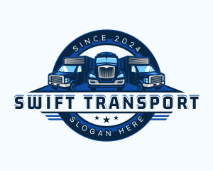 Logistics Truck Movers logo design