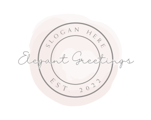 Elegant Signature Handwritten logo design