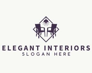 Chair Interior Furnishing logo design