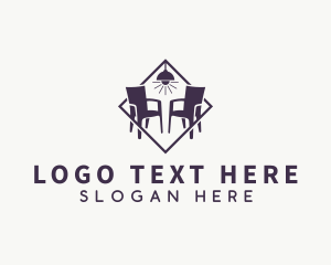 Chair Interior Furnishing logo design