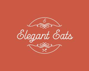 Elegant Restaurant Dining logo design