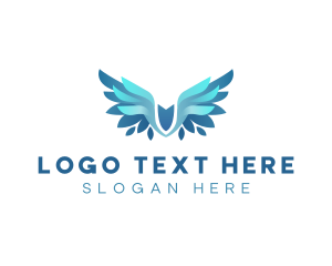 Wings - Wings Flying Angel logo design