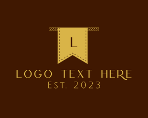 Letter - Cloth Banner Rope Boutique logo design