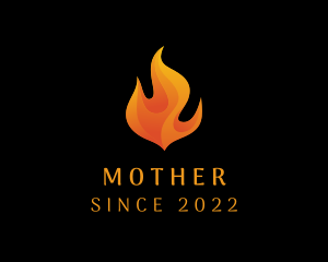 Hot - Blazing Fire Fuel Energy logo design