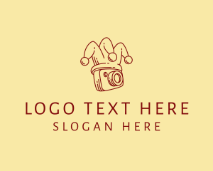 Digicam - Photography Camera Jester logo design