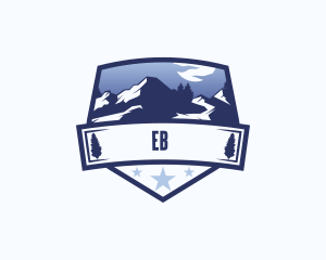 Pine Tree - Mountain Travel Summit logo design