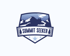 Mountain Travel Summit logo design