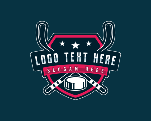 Athletic - Hockey Varsity League logo design