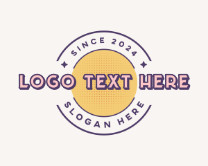 Seal Stamp - Cute Retro Boutique logo design