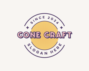 Cute Retro Boutique logo design