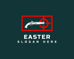 Trigger - Firearm Target Gun Shooting logo design