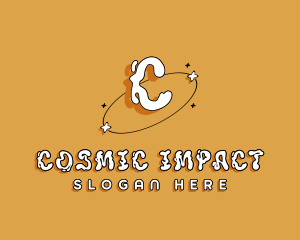 Cosmic Retro Studio logo design