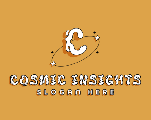 Cosmic Retro Studio logo design