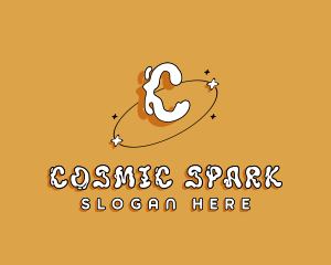 Cosmic Retro Studio logo design