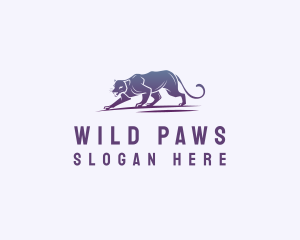 Animal - Wild Panther Animal logo design
