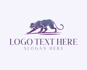 Animal - Wild Panther Animal logo design