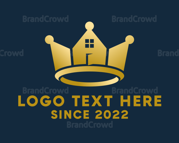 Premium Crown Real Estate Logo