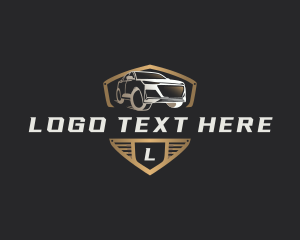 Motor - Deluxe Auto Car logo design
