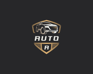 Deluxe Auto Car logo design