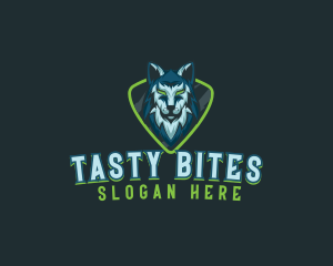 Canine - Wolf Husky Streaming logo design