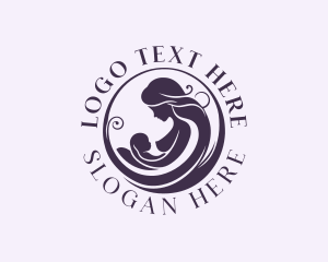 Mother Baby Breastfeeding Logo