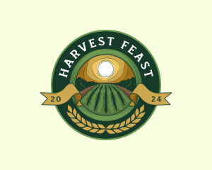 Farm Field Agriculture logo design