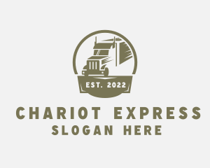 Express Trucking Delivery  logo design