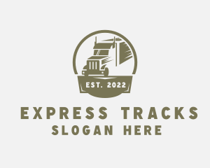 Express Trucking Delivery  logo design