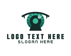 Visual - Cyber Eye Security logo design