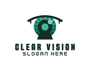 Ophthalmology - Cyber Eye Security logo design