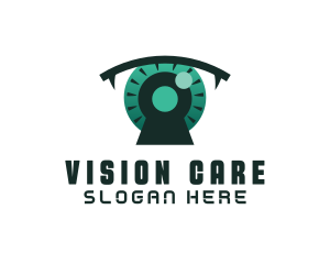 Ophthalmology - Cyber Eye Security logo design